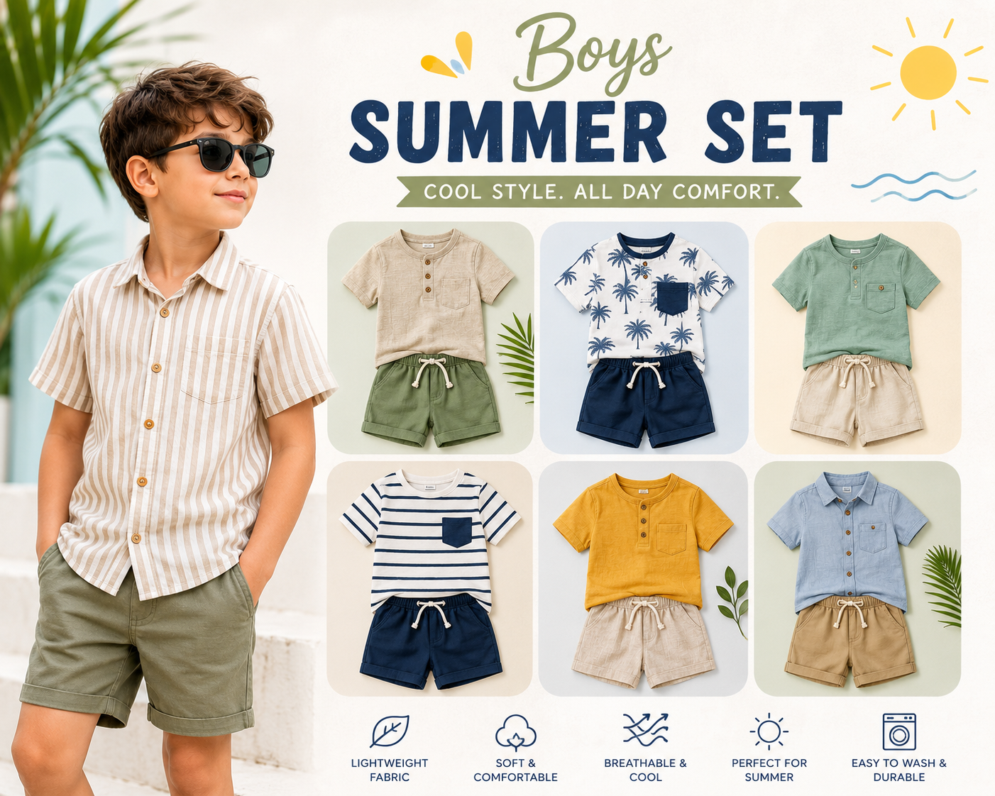 Boys Summer Set
