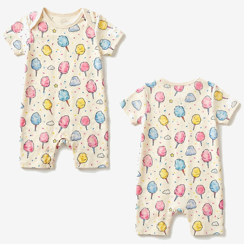 Baby Cotton Candy Print Romper